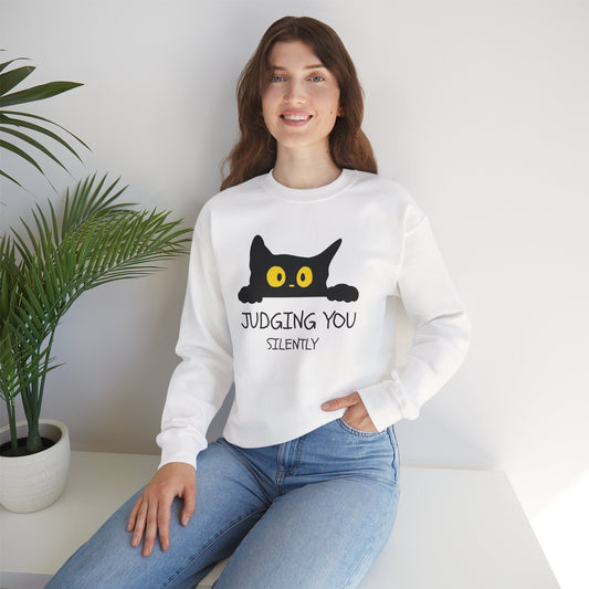 Judging You Silently - Crewneck Sweatshirt